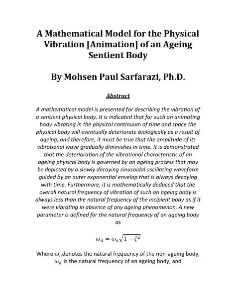 A Mathematical Model for the Physical Vibration [Animation] of an Ageing Sentient Body - final-page-001